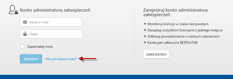 4.4 Ustawienia W okienku Ustawienia można konfigurować różnego rodzaju powiadomienia i określać, które pliki licencji (starszych wersji i offline) będą dostępne do pobrania.