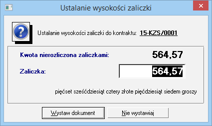 Podręcznik użytkownika Sage Symfonia Handel (Sprzedaż) 128 odpowiednich pozycji z wybranych dokumentów Wydanie kontrahentowi.