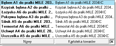 Podręcznik użytkownika Sage Symfonia Handel (Sprzedaż) 20 Tryby wyboru można przełączać klikając oznaczającą tryb literę w prawym dolnym rogu okna lub używając klawisza skrótów Alt+T. Słowniki Rys.