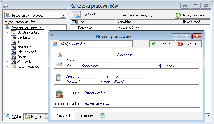 Podręcznik użytkownika Sage Symfonia Handel (Sprzedaż) 36 wartości każdego z zestawianych pól. Z okna zestawienia można przejść do okna kontrahenta lub wybranego dokumentu.