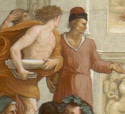 Protagoras z Abdery Człowiek jest miarą wszystkich rzeczy (gr. πάντων χρημάτων μέτρον ἄνθρωπος panton chrematon metron anthropos) istniejących, że istnieją, i nie istniejących, że nie istnieją.