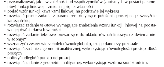 Uczeń otrzymuje ocenę dobrą lub bardzo dobrą, jeśli dodatkowo dodatkowo potrafi: Uczeń otrzymuje ocenę celującą,