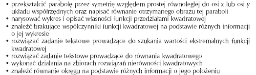 półroczu, (z uwzględnieniem tylko tych wymagań, które dotyczą określonej oceny). Zadania egzaminacyjne będą punktowane.