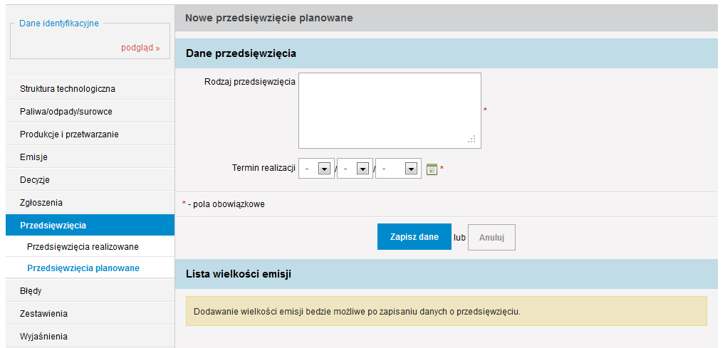 wprowadzona do powietrza w danym roku z instalacji w ramach technologii stosowanych powszechnie do wytwarzania określonego produktu na terytorium Rzeczypospolitej Polskiej, a na skutek zastosowania