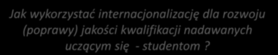 Jakość walidacji (z uwzględnieniem różnych ścieżek dojścia do kwalifikacji) - adekwatność procesu walidacji (do charakteru danej kwalifikacji) - kompletność procesu