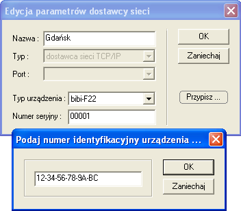 5. Powiązanie interfejsu z instalacją bibinet 5. Powiązanie interfejsu z instalacją bibinet Nowy interfejs może współpracować z dowolną instalacją bibinet.