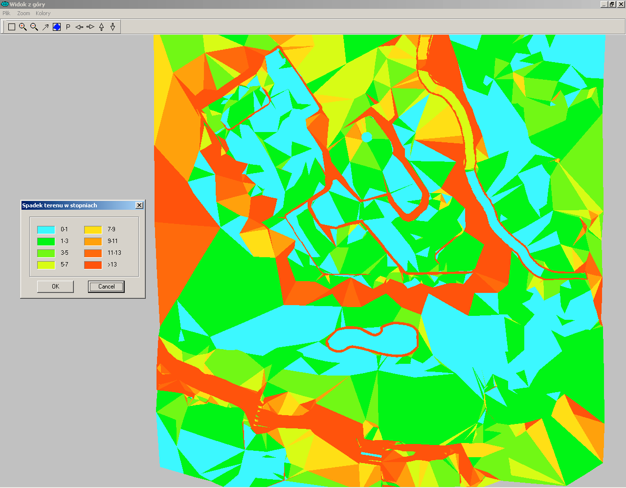 System informacji o terenie GEO-MAP 10 1.