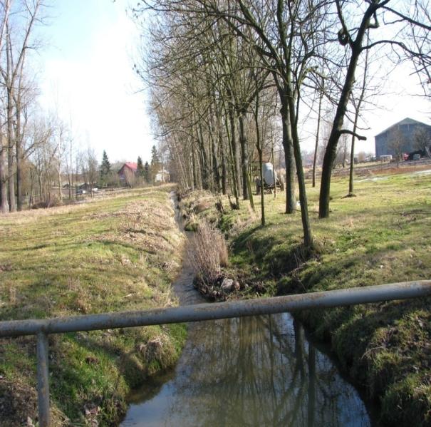 Swoje źródło ma na terenie gminy Proszowice i płynie przez Rudno Górne, Dobranowice, Rudno Dolne (Gmina Nowe Brzeska) i znowu przepływa przez naszą gminę uchodząc do Wisły w Wawrzeńczycach.