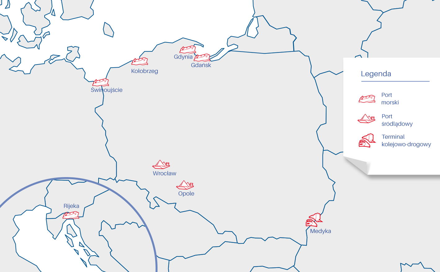 - Wyniki segmentu logistycznego (1/3) Spadek