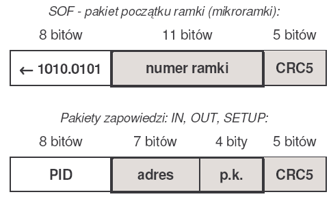 Przykładowe formaty przesyłanych danych Wielomiany