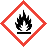 2.2.3 SYMBOLE, ZWROTY I NAPISY OSTRZEGAWCZE Piktogramy: Hasło ostrzegawcze: Uwaga Zwroty wskazujące rodzaj zagrożenia: H226 - Łatwopalna ciecz i pary. H319 - Działa drażniąco na oczy.