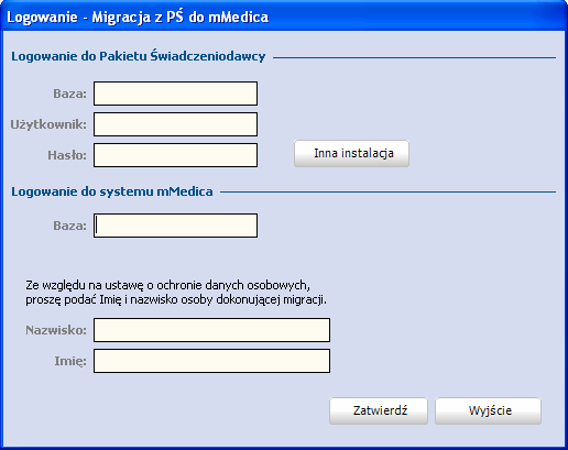 systemu w tamtych instalacjach, wspomniane deklaracje i tak zostaną wycofane w OWNFZ i nadane im zostaną identyfikatory związane z numerem instalacji nowego systemu. 1.