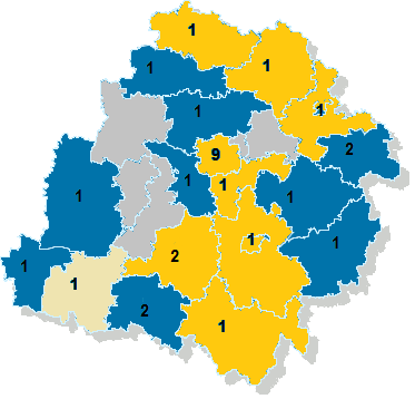 Rysunek 2. Cyfryzacja kin w województwie łódzkim w 2012 r.