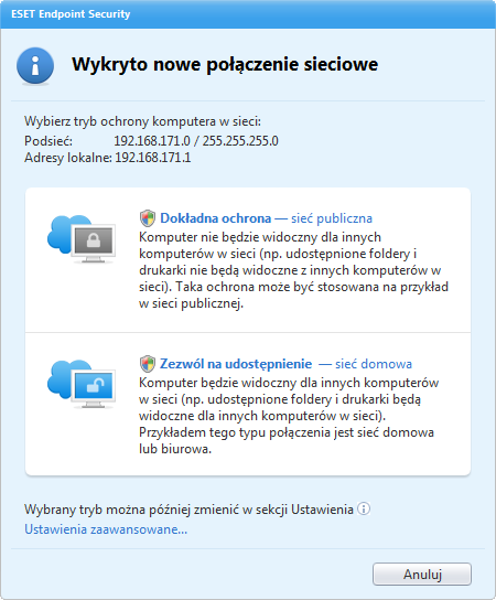 3.6 Ustawienia strefy zaufanej Aby komputer był chroniony w środowisku sieciowym, należy skonfigurować strefę zaufaną.