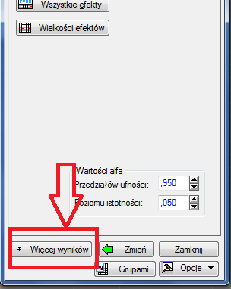 brak równie z podstaw do odrzucenia hipotezy zerowej o braku wp ywu grupy na końcowy wynik (p=0,942983).