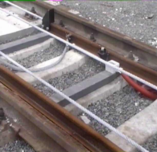 4. Lina napędowa Sprawne przemieszczanie wózka pod wagonami kolejowymi oraz przetaczanie składu zapewnia stalowa lina napędowa o średnicy 23,6 mm, która jest przełożona przez poziome koła linowe w