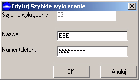 4 Przycisk [Przekaż do] Kliknięciem na przycisk książka telefoniczna zostanie przeniesiona do urządzenia. Po dokończeniu przenoszenia pojawi się komunikat Aktualizacja przebiegła pomyślnie.