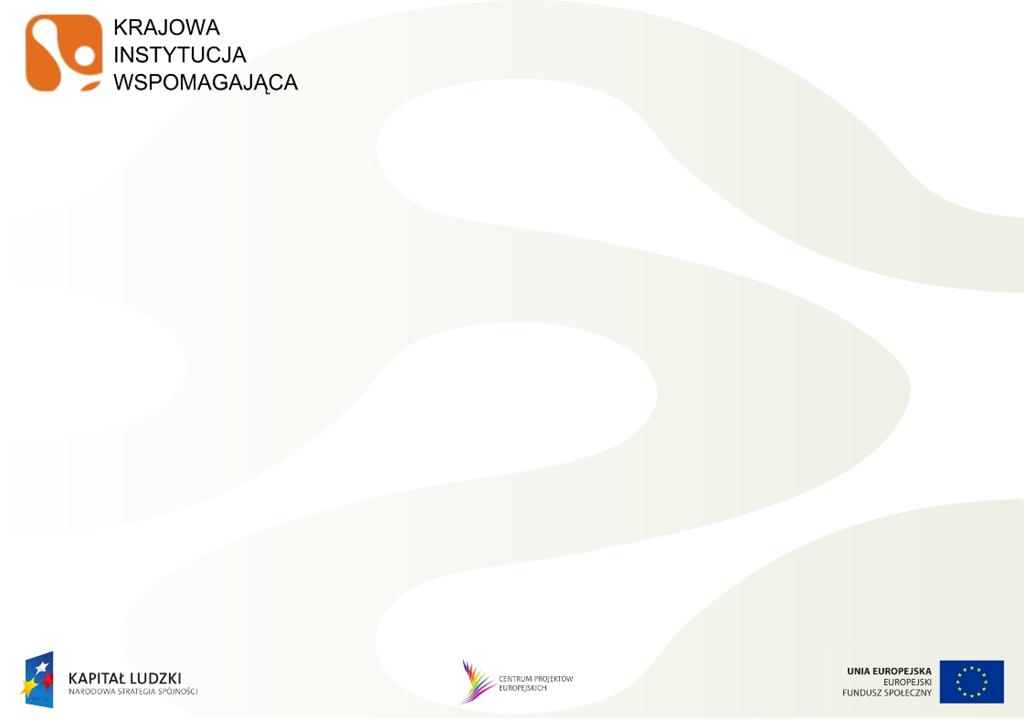 PROJEKTY WSPÓŁPRACY PONADNARODOWEJ w ramach Programu Operacyjnego Kapitał Ludzki Białystok, 27 września