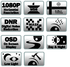 STCH-2030R CMOS 2MP 1080P Zoom optyczny x30, zoom cyfrowy x16 Sterowanie po kablu koncentrycznym Strefy prywatności, 3D-DNR, dwdr, EIS Inteligentne pozycjonowanie 3D ICR, BLC kamera zewnętrzna