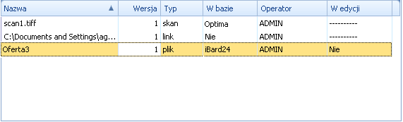 Przy wyborze opcji dokument jednostronicowy, skanowana jest strona i od razu dodawany plik. Dokumenty jednostronicowe mogą być zapisywane w wybranym formacie TIFF, JPG, PNG, PDF.