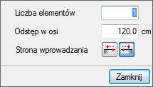 Stolarka okienna i drzwiowa Przy wprowadzaniu okien, drzwi, otworów i okien i drzwi skryptowych opcje i okna wstawiania są w zasadzie prawie identyczne. Od wersji 5.