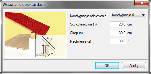 Dachy 15.1. Dach Zwieńczeniem budynku jest dach, którego forma może być dowolnie fantazyjna. Program ArCADia wprowadza dachy wielospadowe, które po modyfikacji można zmienić na jedno- i dwu spadowe.