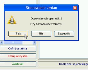 Przenieś / Zmień rozmiar. 9. Przesuń suwak w prawo w celu zwiększenia rozmiaru partycji. Kliknij przycisk OK, aby kontynuować. 10.