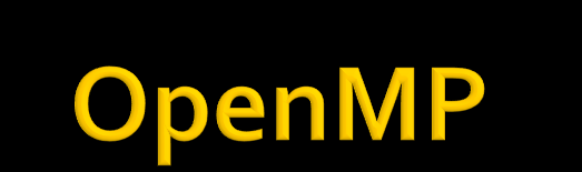 OpenMP (czyli Open Multiprocessing) umożliwia tworzenie aplikacji wielowątkowych bez konieczności jawnego tworzenia wątków i przypisywania im zadań.