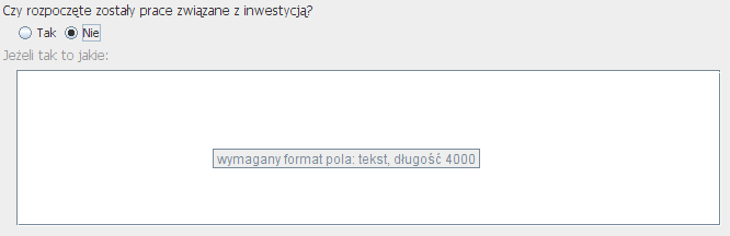 Pole nie do edycji Pole na poziomie którego nie jest możliwe wprowadzanie oraz edycja danych. Pole takie ma przypisywaną automatycznie wartośd.