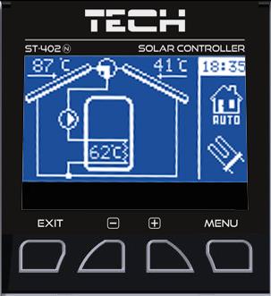 ST 402N instrukcja obsługi v 2.2.3 II. Zastosowanie Termoregulator typu ST-402N przeznaczony jest do obsługi instalacji kolektorów słonecznych dla różnych konfiguracji układu.