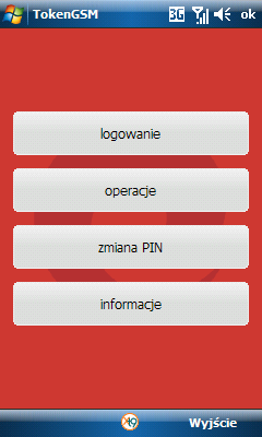 ios (iphone) Android Phone Mobile Od tego momentu tokengsm jest aktywny i gotowy do użycia. Kod aktywacyjny należy zniszczyć, a ustalony PIN zapamiętać. 7.