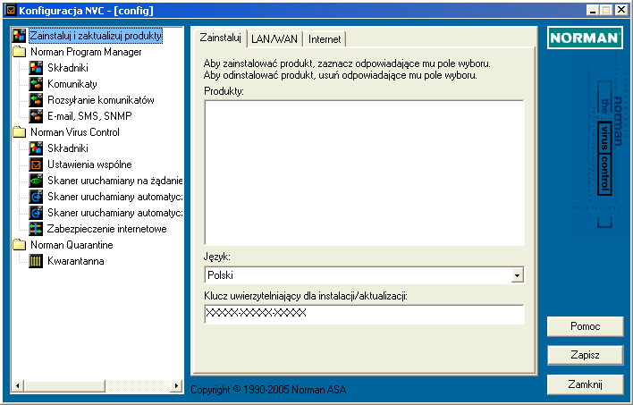 Instalacja i dystrybucja na serwerze NT 21 Użytkownik programu NVC powinien mieć uprawnienia odczytu katalogu utworzonego w punkcie 3.