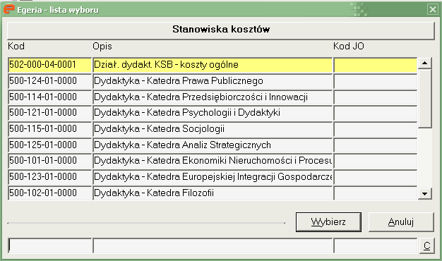 W polu Data wystawienia podajemy datę wystawienia dokumentu RW. Z tą datą nastąpi ściągnięcie towaru z magazynu. Brak podania daty spowoduje podpowiedź daty bieżącej po zapisaniu zmian.