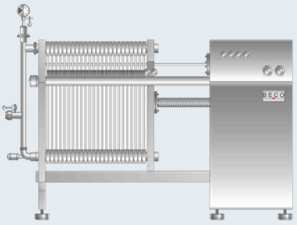 Zbiornik buforowy Wysoki stopień oddzielenia mechanicznego separatora umożliwia filtrację z zastosowaniem warstw celulozy.