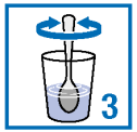 Dodać wodę. Mieszać do czasu dokładnego rozprowadzenia granulatu w wodzie. Wypić bezpośrednio po przygotowaniu. Nie należy pozostawiać tak przygotowanego leku dłużej niż 24 godziny.
