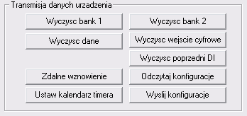 2 : ETPRO MASTER serial RS485 z zewnętrznym połączeniem modułu zintegrowanego Ethernet lub GPRS 3 : ETPRO DUAL możliwe jednoczesne połączenie RS485 lub Ethernet 4 : NONE 5 : MODBUS SLAVE możliwe