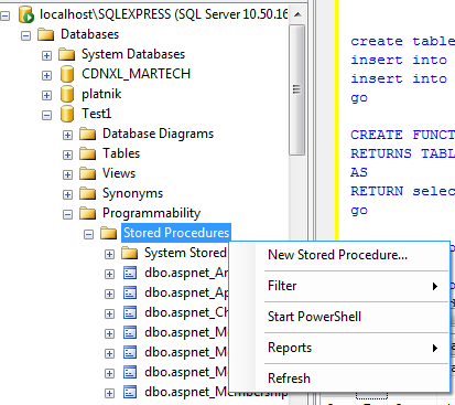 Slajd 7 Tworzenie procedury w MS SMS Lekcja 8 procedury i triggery Zarządzanie procedurami składowanymi jest bardzo proste, bo możemy to robić przy pomocy Microsoft Server Management Studio.