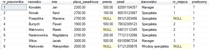 Slajd 9 UPDATE UPDATE służy do aktualizacji istniejących w tabeli wierszy Składnia polecenia: UPDATE nazwa_tabeli SET kolumna = nowa_wartość WHERE kolumna2=wartość Lekcja 4 - DML (Data Manipulation