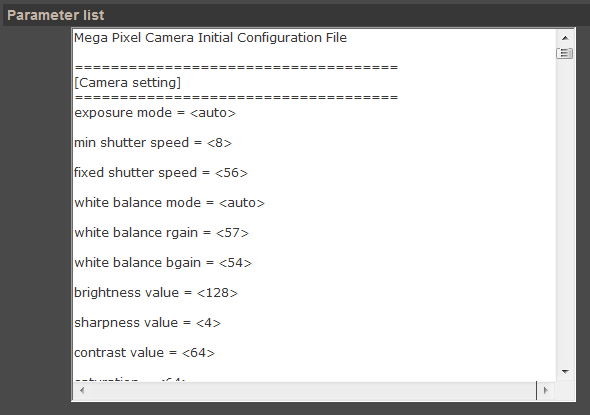 User s manual ver.1.1 WWW INTERFACE - WORKING WITH IP CAMERA Parameters -menu allows user to adjusting user parameters, add new ones or delete existing 4.2.17.