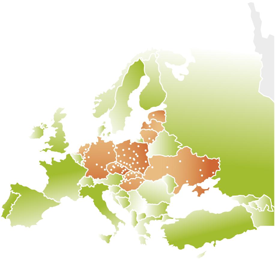 Grupa Raben 80 letnia tradycja w Europie Ponad 20 letnia tradycja w Polsce Zatrudnienie ok.