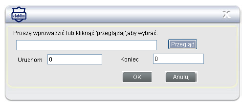 5.3 Link do animacji Zaznacz obiekt, kliknij prawym przyciskiem myszy, aby otworzyć menu kontekstowe wybierz Ustaw adres łącza z menu, aby pojawiło się okno dialogowe.