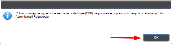 Krok 9 Po uzupełnieniu wszystkich wymaganych danych uwierzytelniających należy wybrać przycisk Dalej.