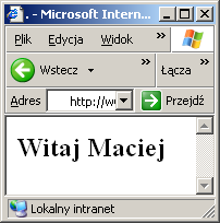 Wykład prowadzi Mikołaj Morzy CGI i serwlety Plan wykładu Metody konstrukcji logiki prezentacji Programy CGI Serwlety Java implementacja korzystanie z nagłówków obsługa zmiennych Cookies obsługa