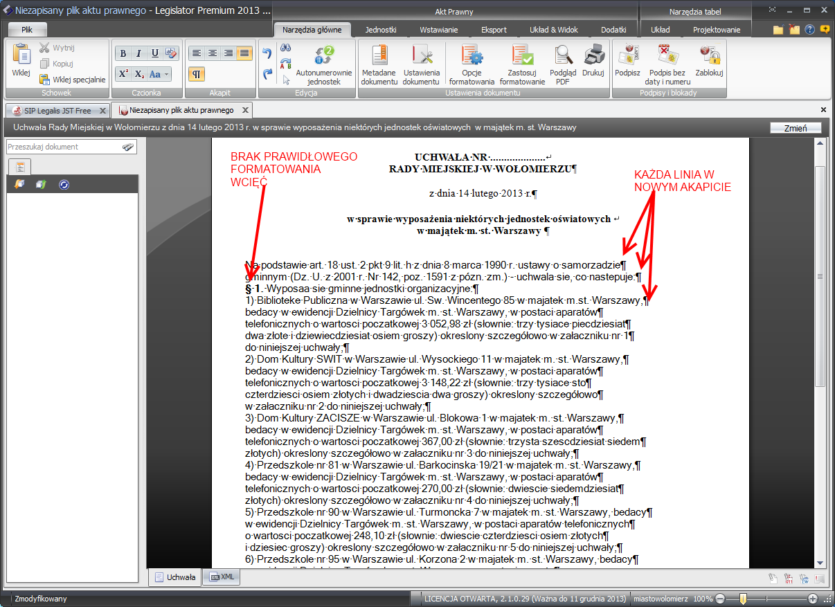 3.4. Kopiowanie treści aktu z PDF: To kolejna bardzo ważna i przydatna w praktyce funkcjonalność.
