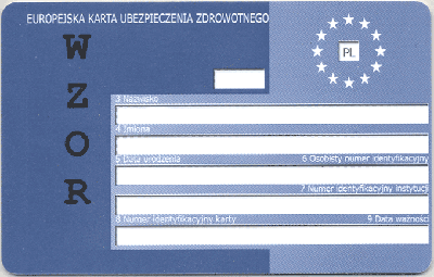 Europejska Karta Ubezpieczenia Zdrowotnego (EKUZ) stanowi poświadczenie uprawnienia ubezpieczonego i emeryta lub rencisty, jak również członków ich rodzin, przebywających w państwie członkowskim