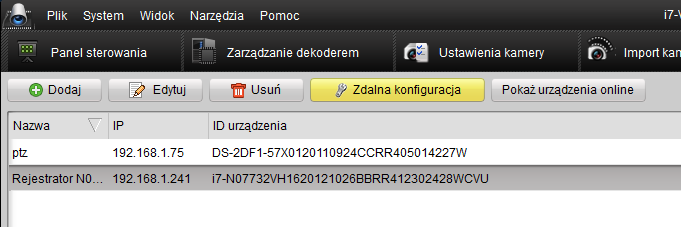 2 Podstawowa konfiguracja rejestratora. W celu lepszej obsługi rejestratora proszę przeprowadzić podstawową konfiguracje urządzenie NVR 2.