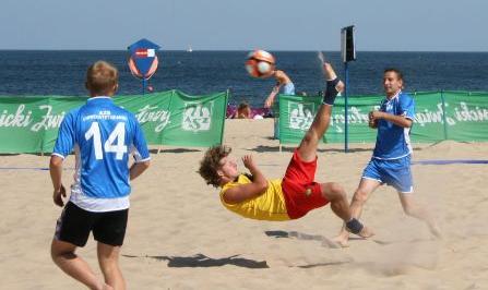 VI PUCHAR ZG AZS BEACH SOCCER GDAŃSK 2009 23-25 sierpnia, Gdańsk (plaża Stogi) ORGANIZATORZY : Klub Uczelniany AZS Uniwersytet Gdański Miejski Ośrodek Sportu i Rekreacji w Gdańsku Beach Soccer Polska