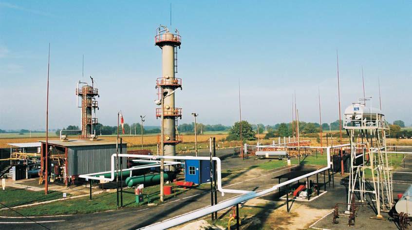Zatłaczanie CO2 w Polsce złoże gazu Projekt badawczo-rozwojowy, potem komercyjny w Borzęcinie, powiat trzebnicki (Dolny Śląsk), dotyczący zatłaczania tzw.