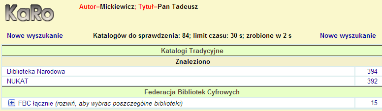 Styk z multiwyszukiwarkami Niezbędne wsparcie dla protokołu wyszukiwawczego Np. Open Search, Z39.