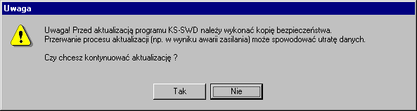 ZAKŁAD INFORMATYZACJI NFZ WYDZIAŁ SYSTEMÓW SŁUŻBY ZDROWIA PODSTAWOWE ZASADY PRACY Z PROGRAMEM URUCHAMIANIE KOMPUTERA ORAZ PROGRAMU KS-SWD PIERWSZA INSTALACJA W przypadku gdy użytkownik instaluje